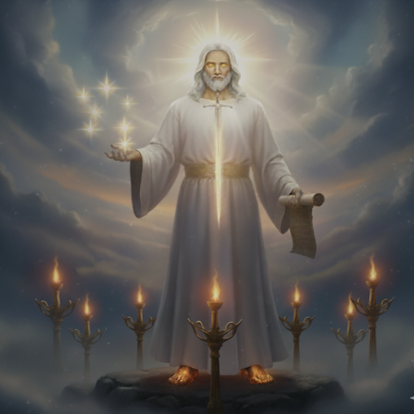 John vision of Jesus in Revelation