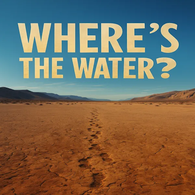 Jews want to know, where is the water?
