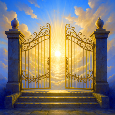 Heaven awaits those who trust in the Lord.