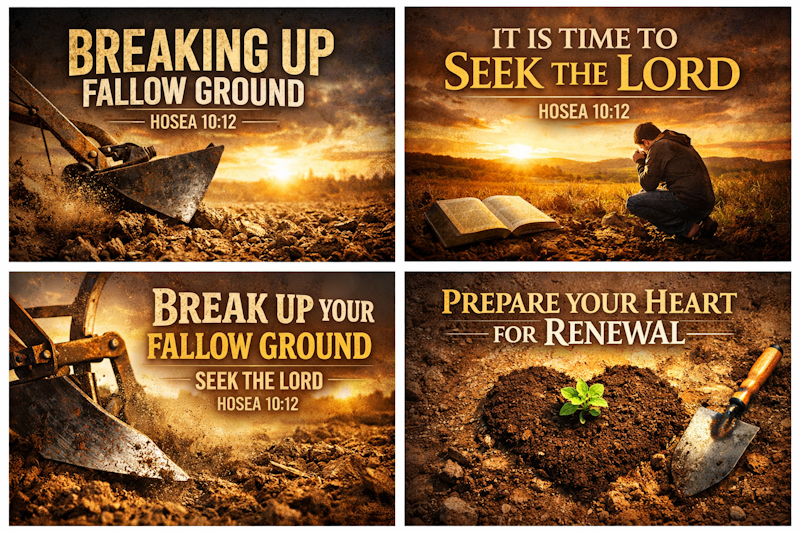 break up your fallow ground